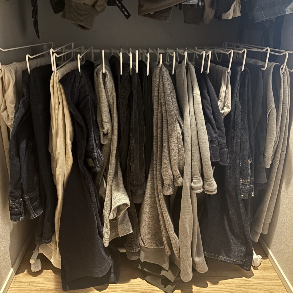 スラックスハンガーラック